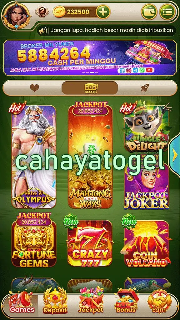 cahayatogel Masuk